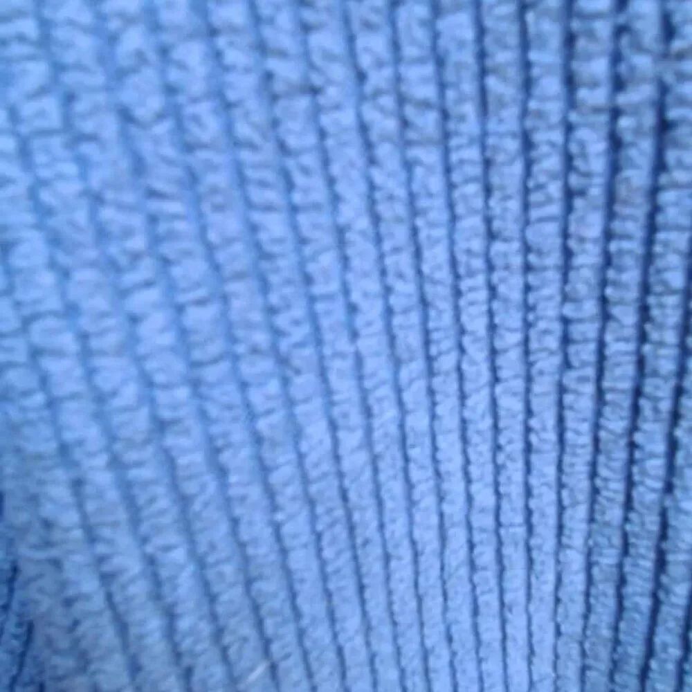 Talbots Blue Soft Ribbed Pullover size Medium - Picture 3 of 8